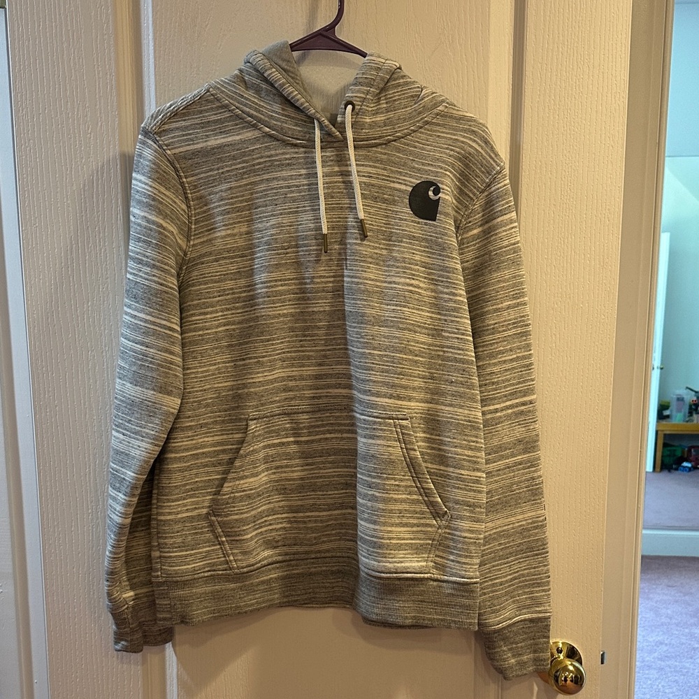 Carhartt Heathered Gray Hoodie